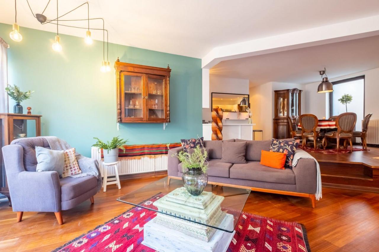 Flat With Terrace Near Istiklal Street Apartment Истанбул Екстериор снимка